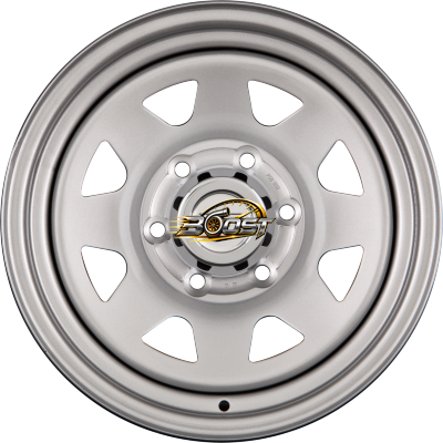 DOTZ DAKAR - Ohne Zubehör SILVER - Silber - Offroad Stahlfelge 7.00x15 6x140 DOTZ DAKAR - Ohne Zubehör SILVER - Silber - Offroad Stahlfelge 7.00x15 6x140