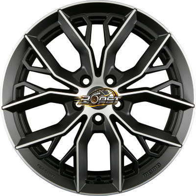 MASSIMO Matt Black Polished