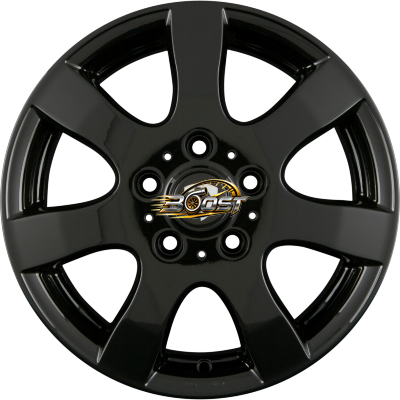TOMASON TN3F Black Painted — Zwart lichtmetalen velg