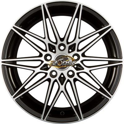 AVUS Racing AC-MB5 Black Polished 8.00x18 5x112 AVUS Racing AC-MB5 Black Polished 8.00x18 5x112