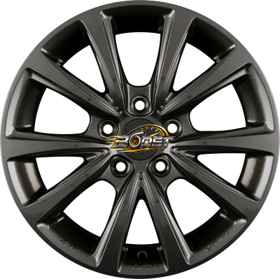 OXXO LIBERTY (OX17) DARK - Gunmetal — Grijs/antraciet lichtmetalen velg
