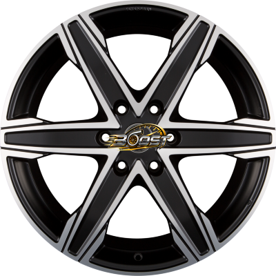 MAK KING 6 Ice Black 7.50x17 6x114 MAK KING 6 Ice Black 7.50x17 6x114