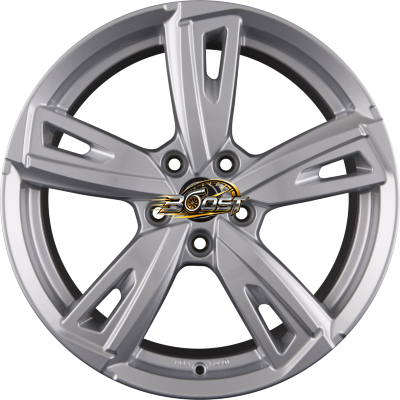 BORBET BU1 Silver — Zilver lichtmetalen velg