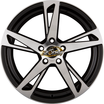 CARMANI CA16 ANTON Black Polish (BP) 7.50x17 5x120 CARMANI CA16 ANTON Black Polish (BP) 7.50x17 5x120
