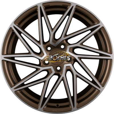 KESKIN KT20 FUTURE Bronze Front Polish (BRZFP) — Brons lichtmetalen velg
