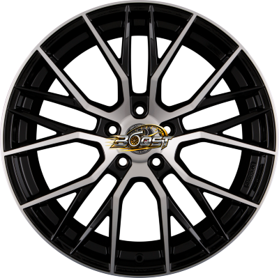 ARCASTING GLADIO Black Glossy Polished 8.50x20 5x108 ARCASTING GLADIO Black Glossy Polished 8.50x20 5x108
