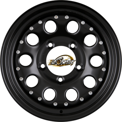 DOTZ MODULAR BEADLOCK Black - Offroad Stahlfelge 7.50x18 6x114 DOTZ MODULAR BEADLOCK Black - Offroad Stahlfelge 7.50x18 6x114