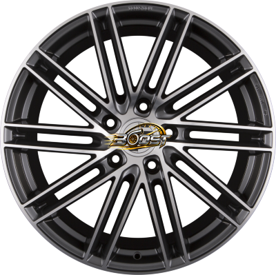 MAK LEIPZIG Gun Metal Mirror Face 10.50x20 5x130 MAK LEIPZIG Gun Metal Mirror Face 10.50x20 5x130