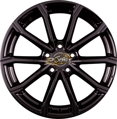 MAK DAVINCI Gloss Black — Zwart lichtmetalen velg