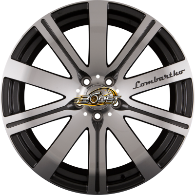 LOMBARTHO LX Gunmetal Front Polished