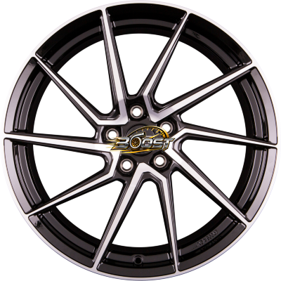 DOTZ SPA DARK - Schwarz Glänzend Frontpoliert 8.00x18 5x114 DOTZ SPA DARK - Schwarz Glänzend Frontpoliert 8.00x18 5x114