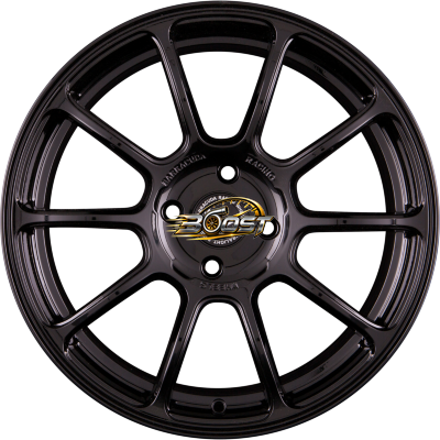 BARRACUDA SUMMA Matt Black Pure Sports 8.00x17 5x114 BARRACUDA SUMMA Matt Black Pure Sports 8.00x17 5x114