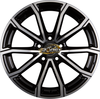 MAK DAVINCI Black Mirror Face 6.50x17 5x114 MAK DAVINCI Black Mirror Face 6.50x17 5x114