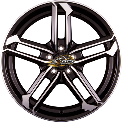BORBET ATX Black Polished Glossy — Zwart lichtmetalen velg