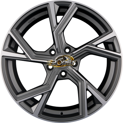 AVUS Racing AF20 Matt Anthracite Polished 8.50x19 5x112 AVUS Racing AF20 Matt Anthracite Polished 8.50x19 5x112