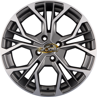 GMP ITALIA MATISSE Matt Anthracite Diamond 6.50x16 5x100 GMP ITALIA MATISSE Matt Anthracite Diamond 6.50x16 5x100