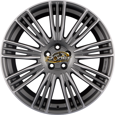 GMP ITALIA COVENTRY Matt Anthracite Diamond — Grijs/antraciet lichtmetalen velg