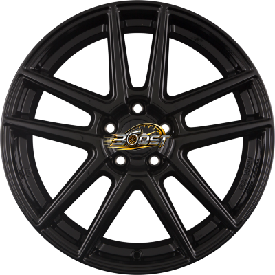 PLATIN P 73 Diamant Schwarz — Zwart lichtmetalen velg