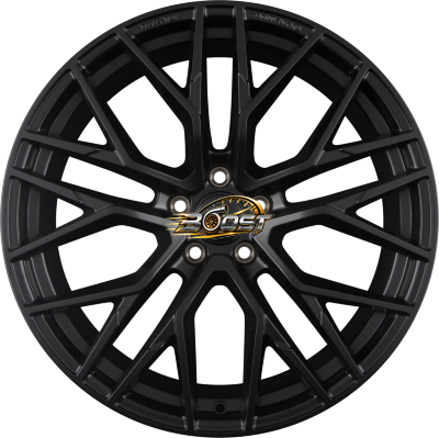 CARMANI CA20 LUDWIG Black Matt (BM) — Zwart lichtmetalen velg