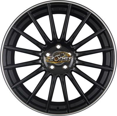 PROLINE WHEELS PXW Black Rim Polished (BRP) 8.00x18 5x112 PROLINE WHEELS PXW Black Rim Polished (BRP) 8.00x18 5x112