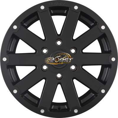 DELTA 4x4 HANMA Schwarz Matt — Zwart lichtmetalen velg