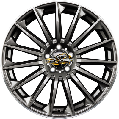 WH39 Dark Gunmetal Lakiert Hornpoliert (DGM+ML+)