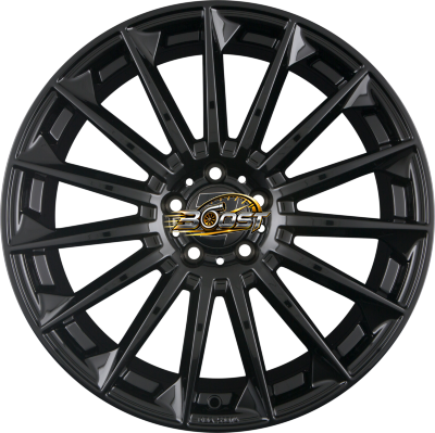 2DRV by WHEELWORLD WH39 Schwarz Lackiert (SW+) — Zwart lichtmetalen velg