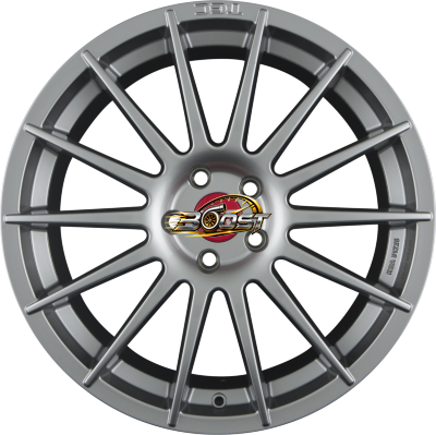 TEC SPEEDWHEELS AS2 Graphit Silber (GS) — Grijs/antraciet lichtmetalen velg