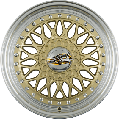 GTP WHEELS GTP 072 Gold Felgenbett Poliert 8.50x17 5x100 GTP WHEELS GTP 072 Gold Felgenbett Poliert 8.50x17 5x100