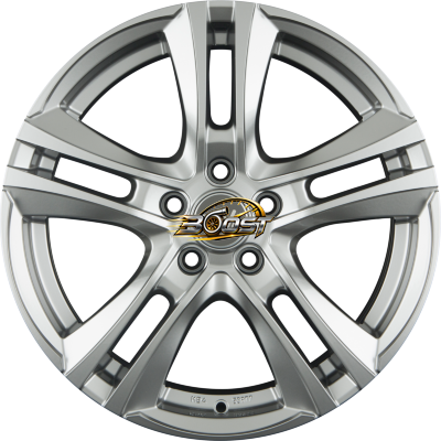 DBV ANDORRA II Hyper Silber — Zilver lichtmetalen velg