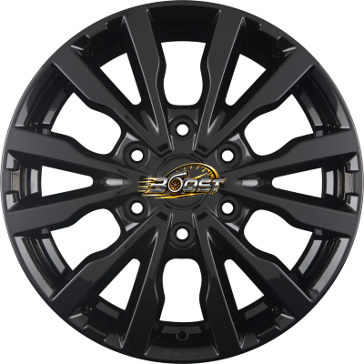 PLATIN P 86 Black Glossy — Zwart lichtmetalen velg