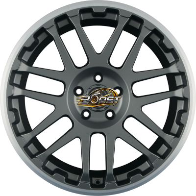 ETABETA COMBAT Anthracite Matt Lip Polish 8.00x18 6x140 ETABETA COMBAT Anthracite Matt Lip Polish 8.00x18 6x140
