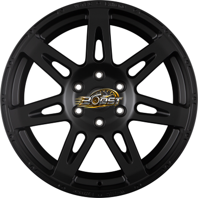 W-TEC EXTREME Schwarz — Zwart lichtmetalen velg