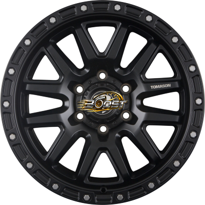 TOMASON TN OFFROAD Black Painted 9.00x18 6x140 TOMASON TN OFFROAD Black Painted 9.00x18 6x140