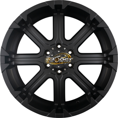 RID R13 Matte Black — Zwart lichtmetalen velg