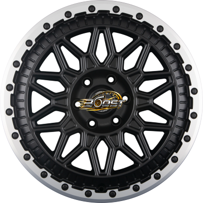 FONDMETAL BLUSTER Matt Black Machined Lip 8.00x18 5x130 FONDMETAL BLUSTER Matt Black Machined Lip 8.00x18 5x130