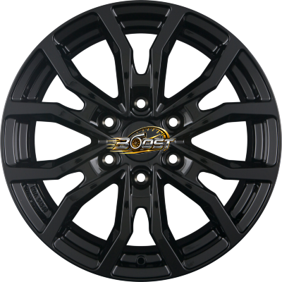 DEZENT KC BLACK - Schwarz — Zwart lichtmetalen velg