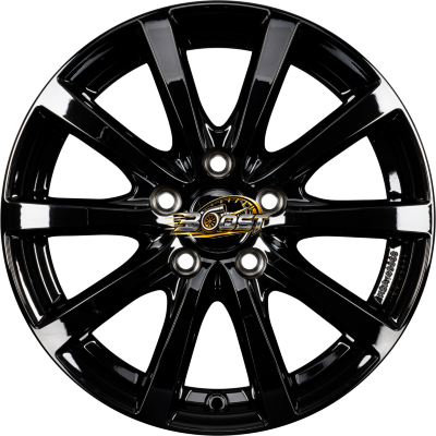 PLATIN P 69 Black Shiny 7.50x17 5x120 PLATIN P 69 Black Shiny 7.50x17 5x120