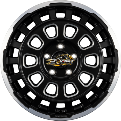 BORBET CW7 Black Rim Window Polished Matt 8.00x18 6x140 BORBET CW7 Black Rim Window Polished Matt 8.00x18 6x140