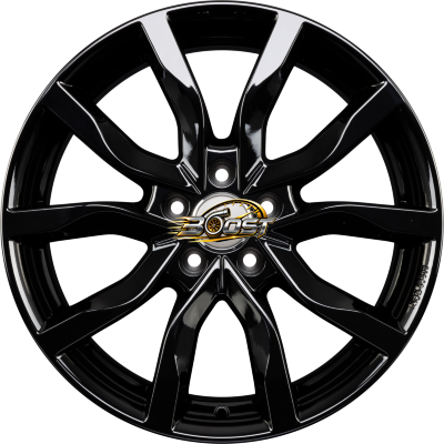 MAK KÖLN Gloss Black — Zwart lichtmetalen velg