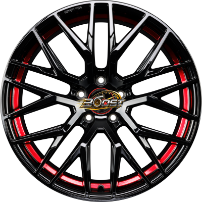 MAM RS4 Black Painted Red Inside (BPRI) 8.00x18 5x108 MAM RS4 Black Painted Red Inside (BPRI) 8.00x18 5x108