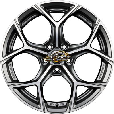 GMP ITALIA ULTRIVITY Anthracite Matt Diamond — Grijs/antraciet lichtmetalen velg