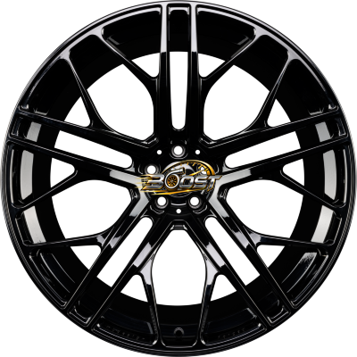 MB-DESIGN SF1 FORGED Schwarz Glänzend (B3) — Zwart lichtmetalen velg