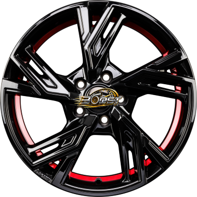 MAM RS5 Black Painted Red Inside (BPRI)