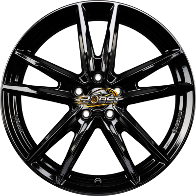 DEZENT KF BLACK - Schwarz Glänzend 6.00x15 5x100 DEZENT KF BLACK - Schwarz Glänzend 6.00x15 5x100