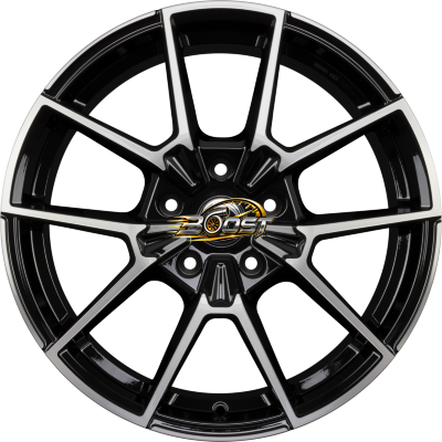 DIEWE WHEELS NEVE Black Diamond — Zwart lichtmetalen velg