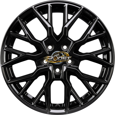 GMP ITALIA BOOSTER Glossy Black 7.50x17 5x114 GMP ITALIA BOOSTER Glossy Black 7.50x17 5x114