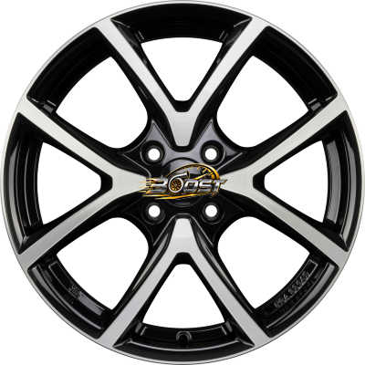 itWHEELS MIRA Diamond Black Front Polished 6.50x16 4x108 itWHEELS MIRA Diamond Black Front Polished 6.50x16 4x108