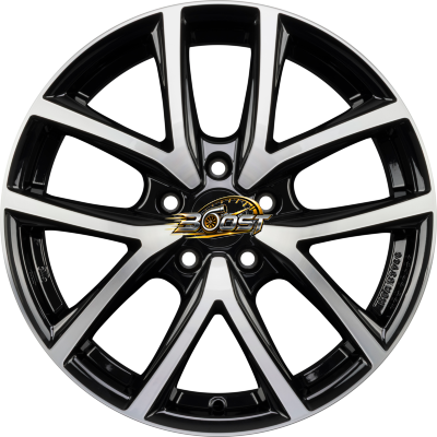 itWHEELS MIRA Diamond Black Front Polished 8.00x19 5x108 itWHEELS MIRA Diamond Black Front Polished 8.00x19 5x108