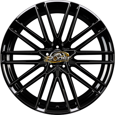 GMP ITALIA STILGAR Glossy Black 10.00x24 5x120 GMP ITALIA STILGAR Glossy Black 10.00x24 5x120